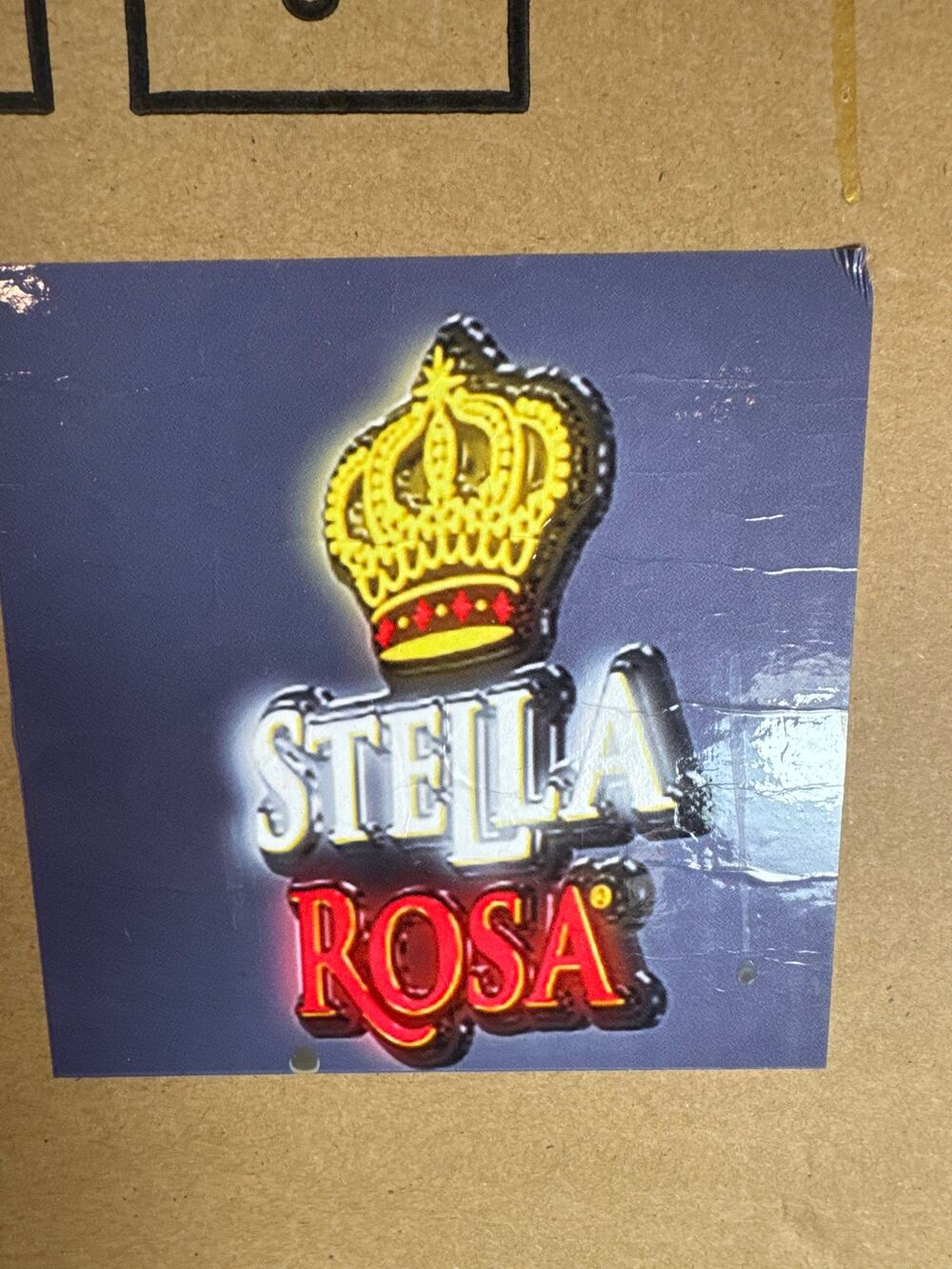 Stella Rosa LED lighted sign Promotional item 24x26 NIB
